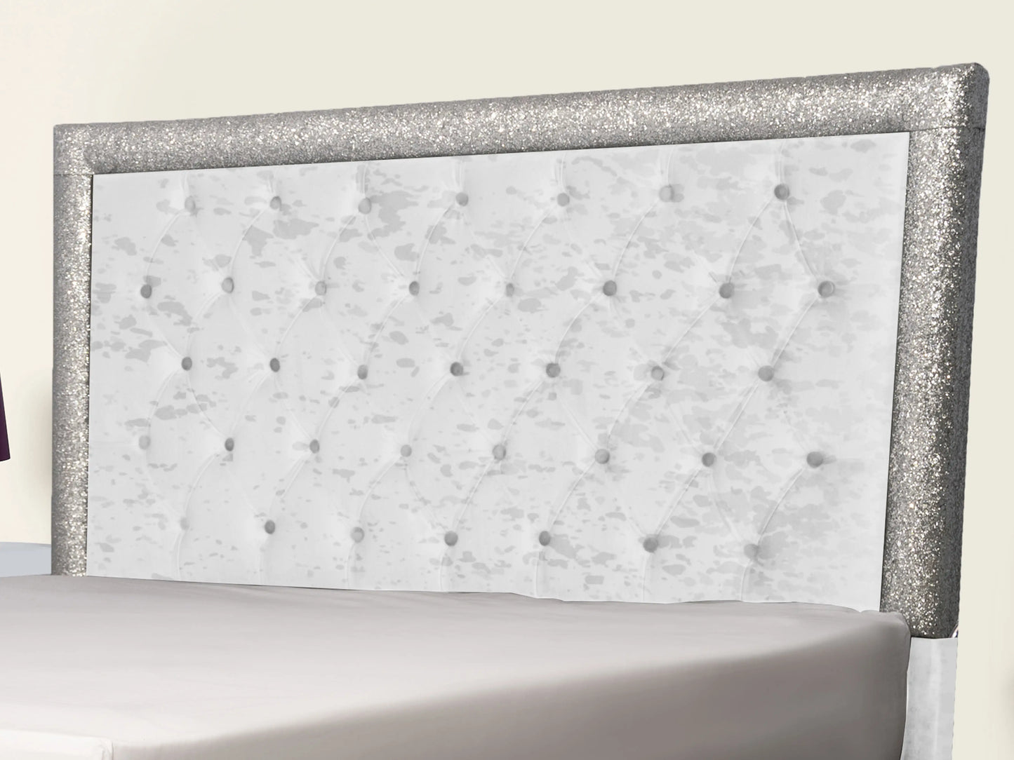 Glitz Lunar Upholstered Bed