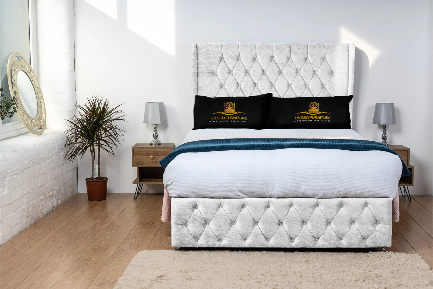 Luxor Wingback Divan Bed