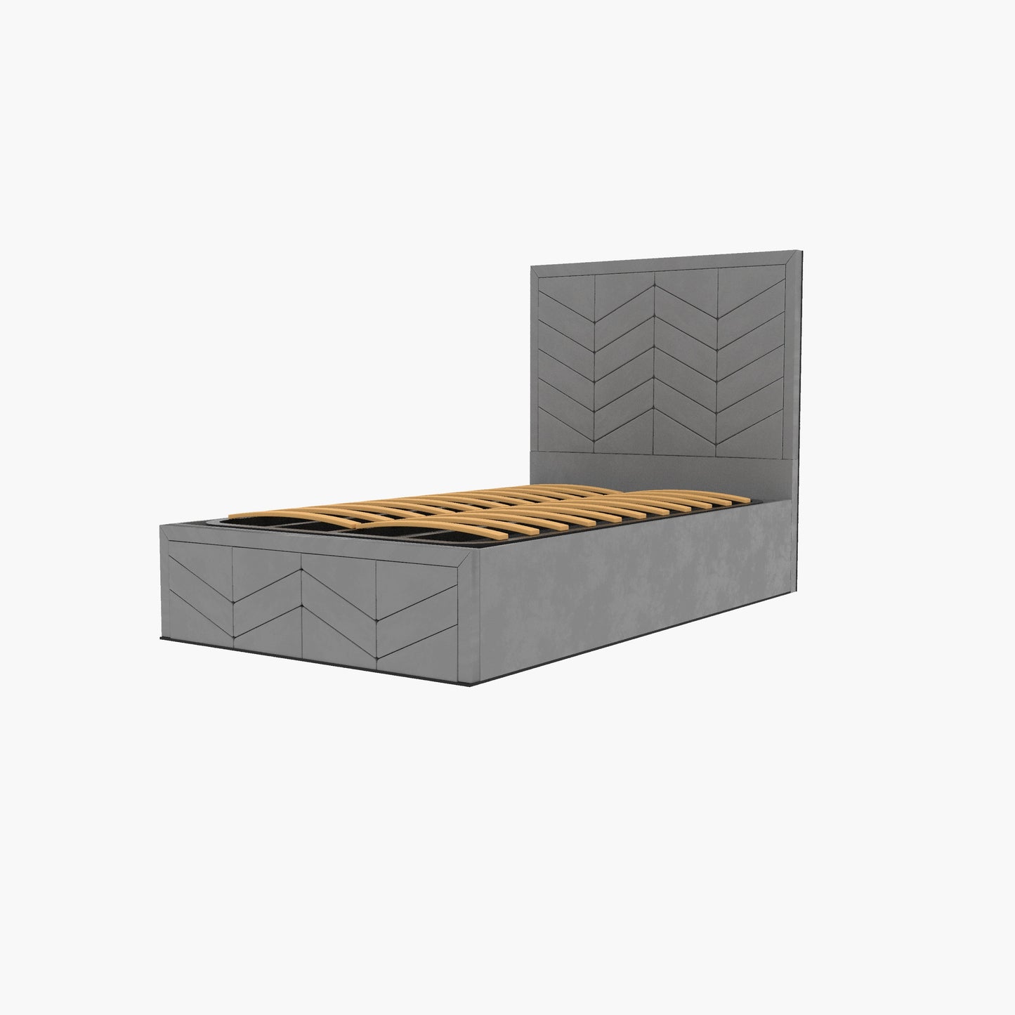 Indulgence Border Upholstered Bed