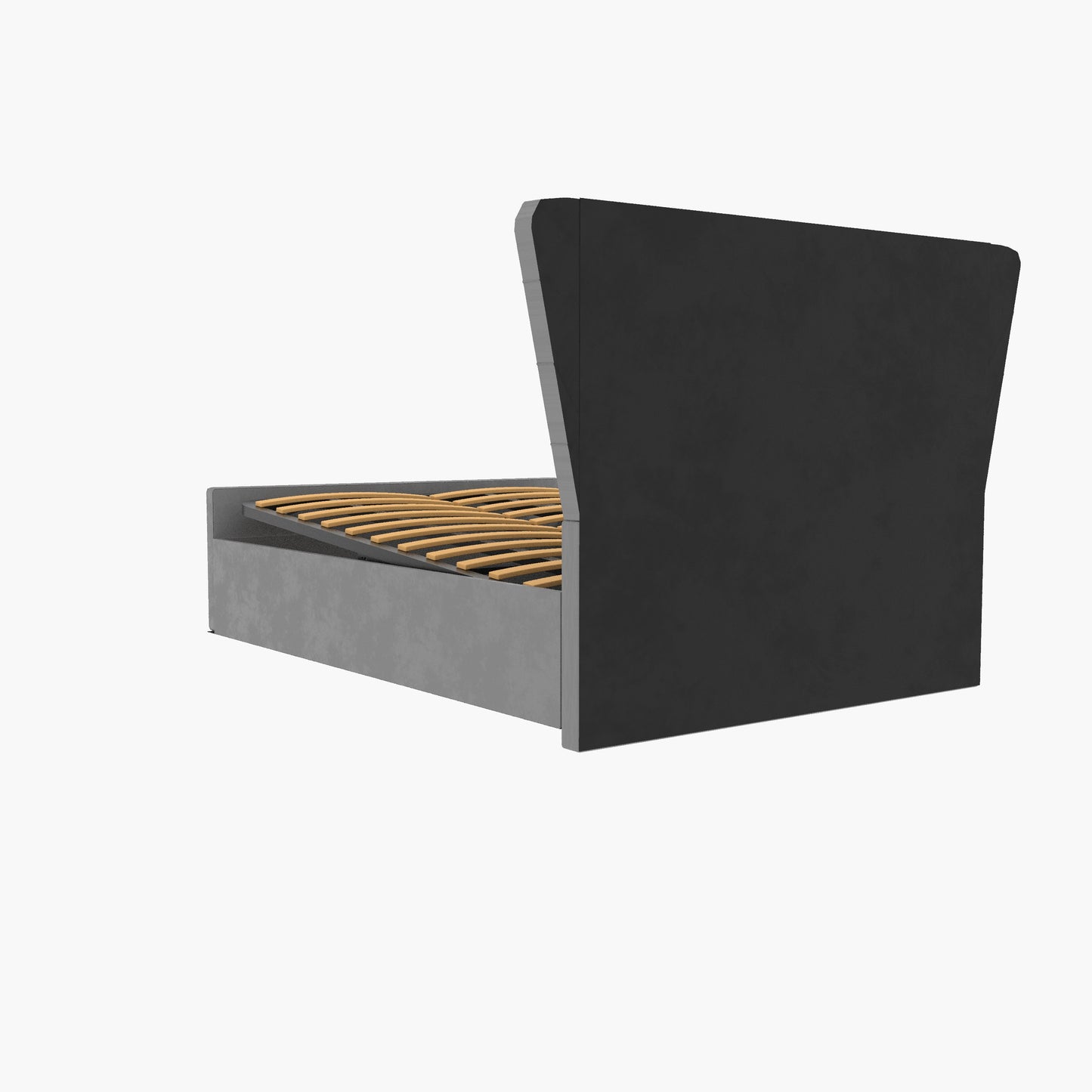 Kendall Winged Upholstered Bed