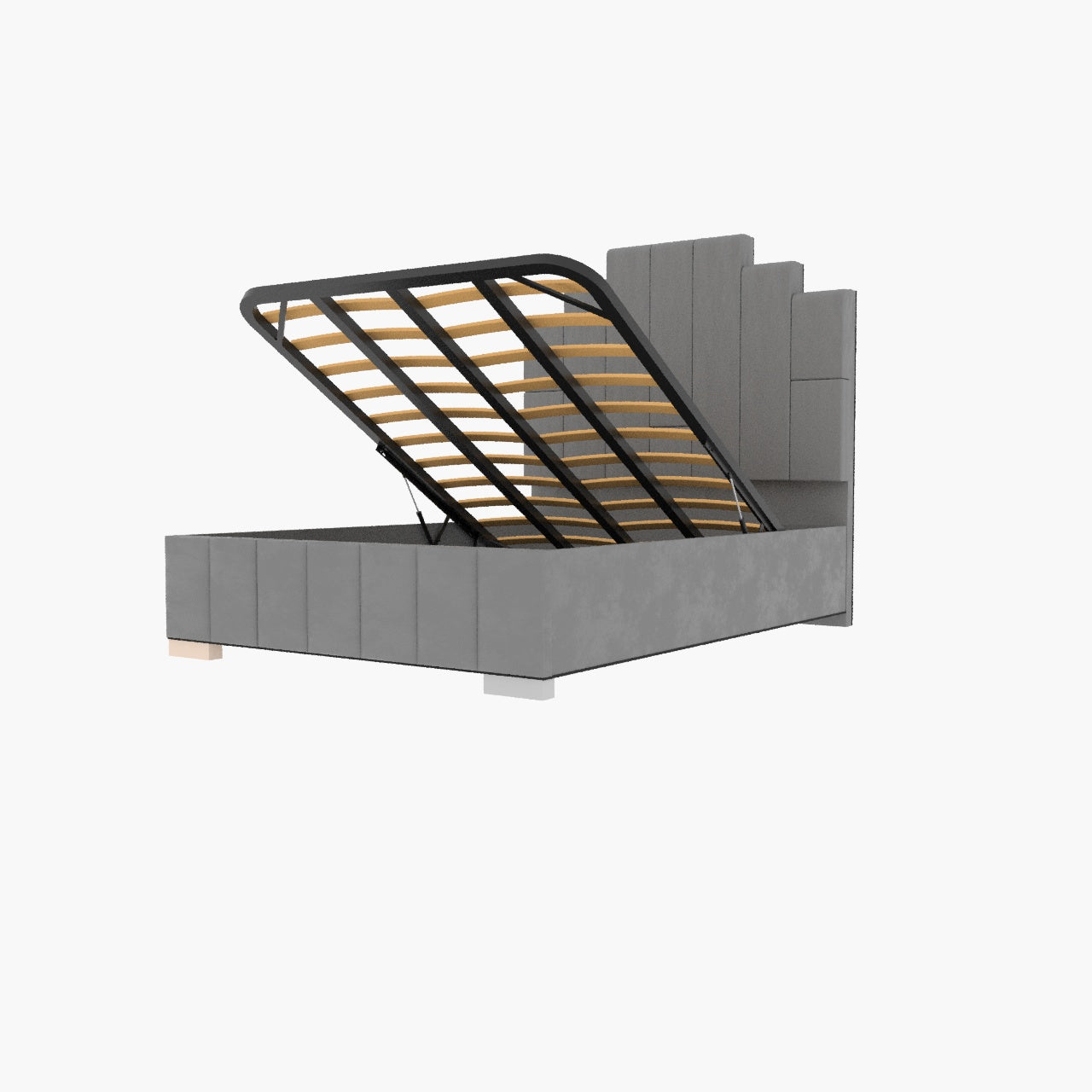 Tower Upholstered Bed