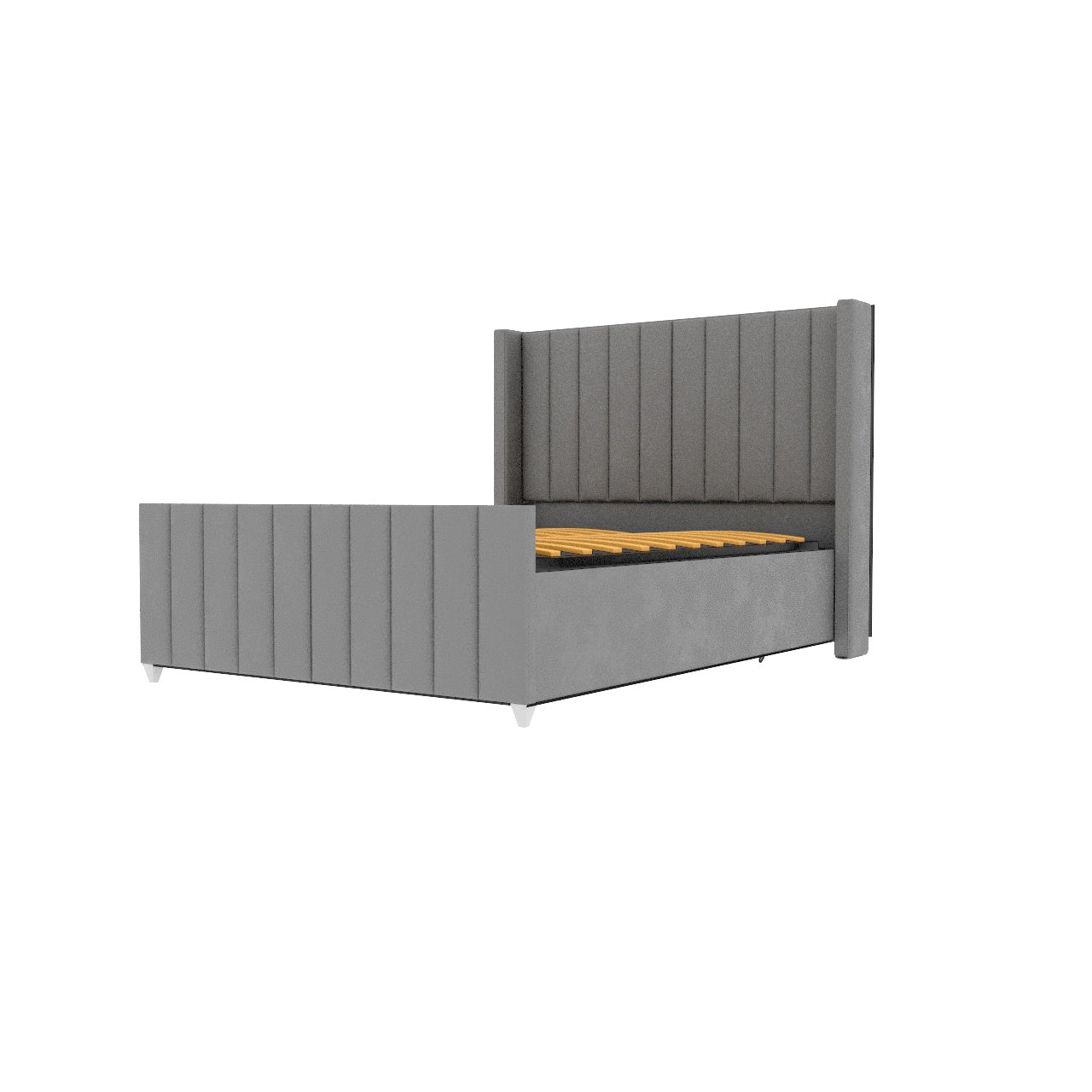 Empire Winged upholstered Bed