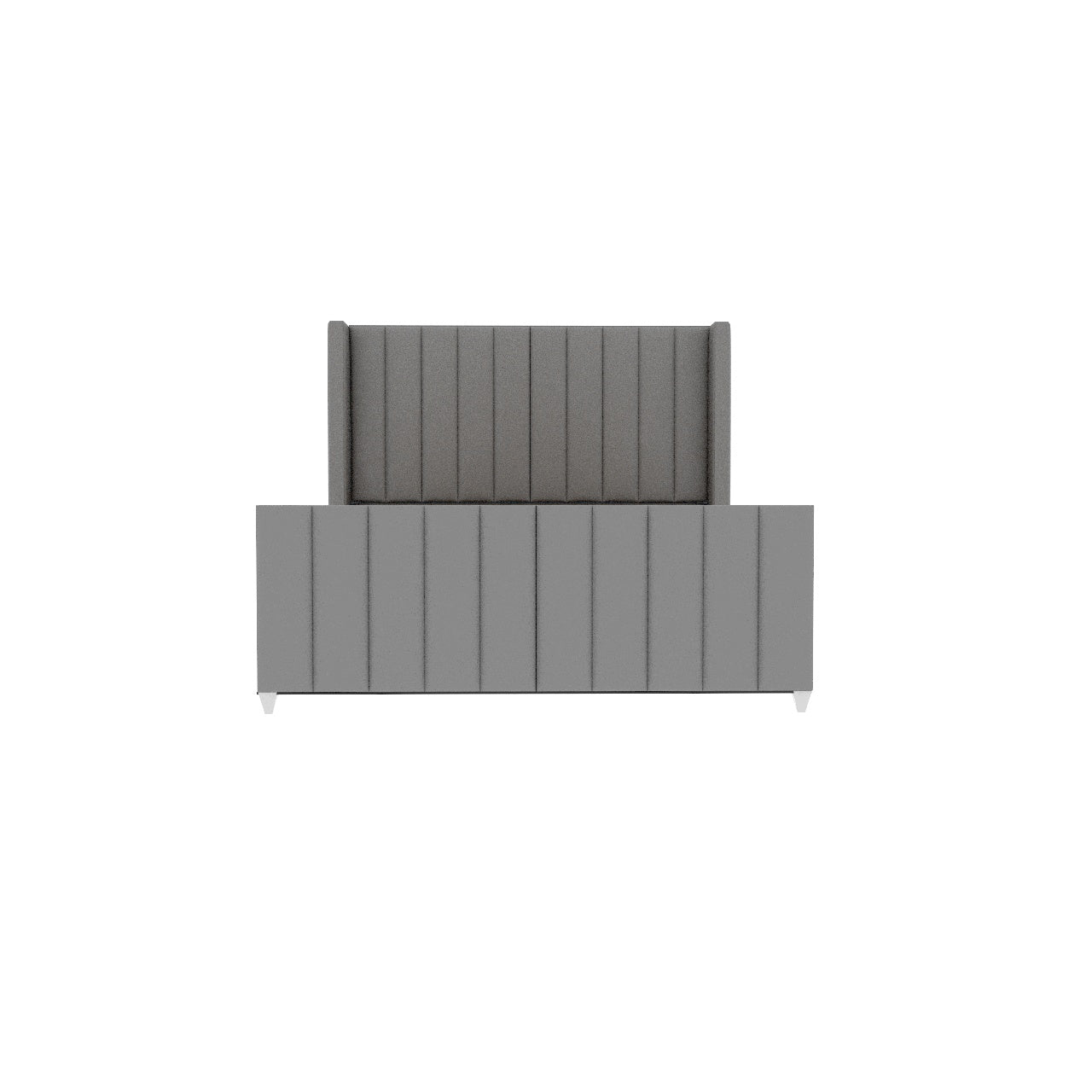 Empire Winged upholstered Bed