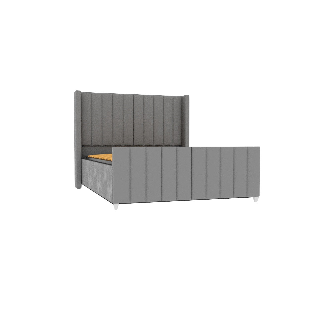 Empire Winged upholstered Bed
