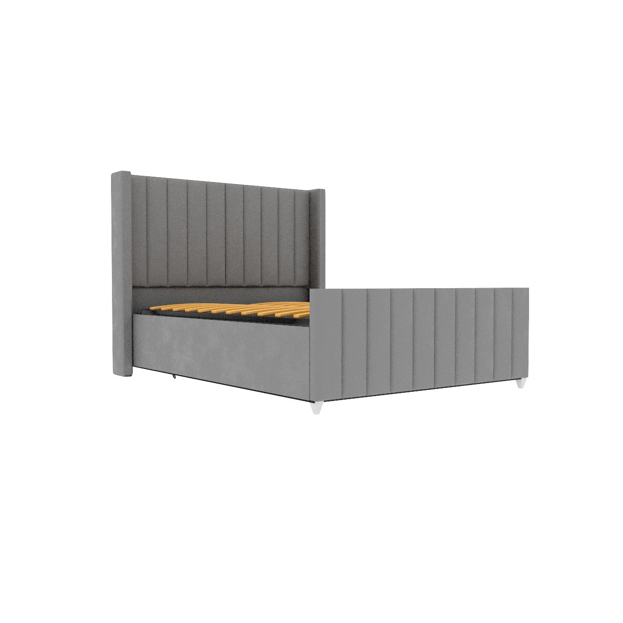 Empire Winged upholstered Bed