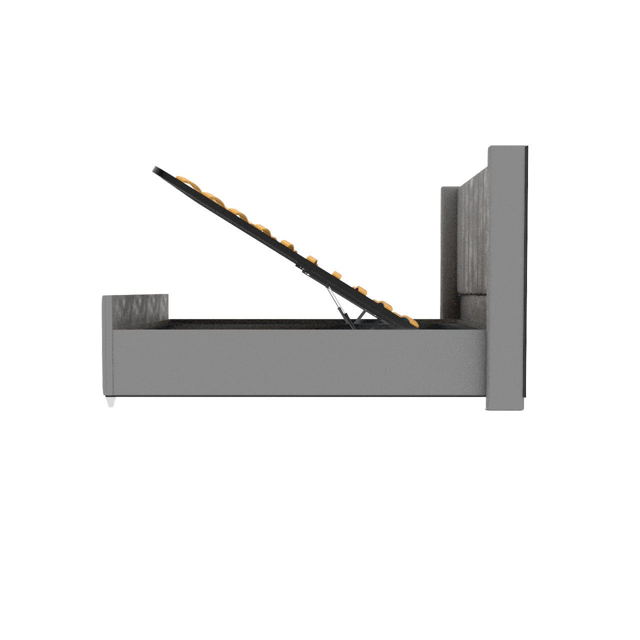 Empire Winged upholstered Bed