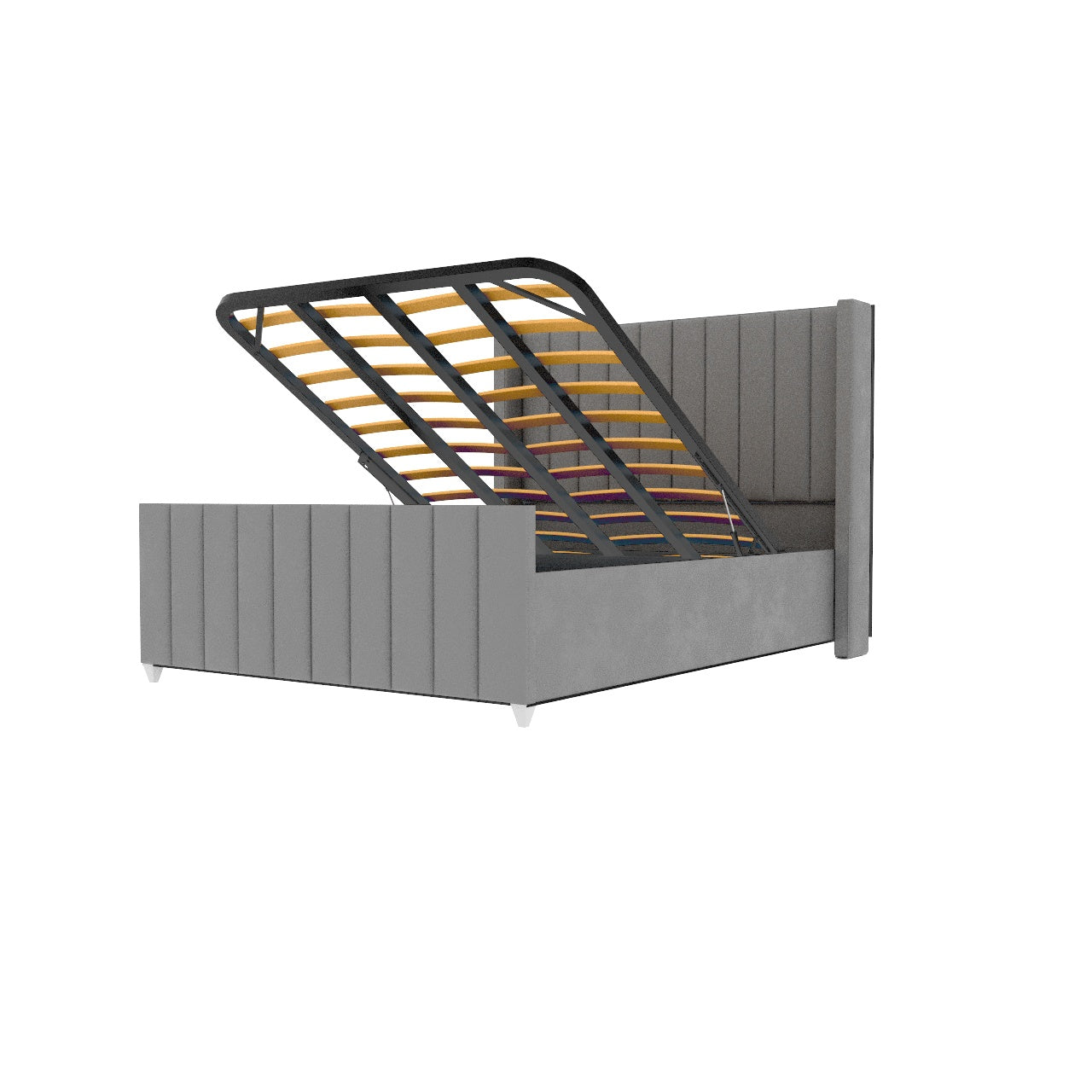 Empire Winged upholstered Bed