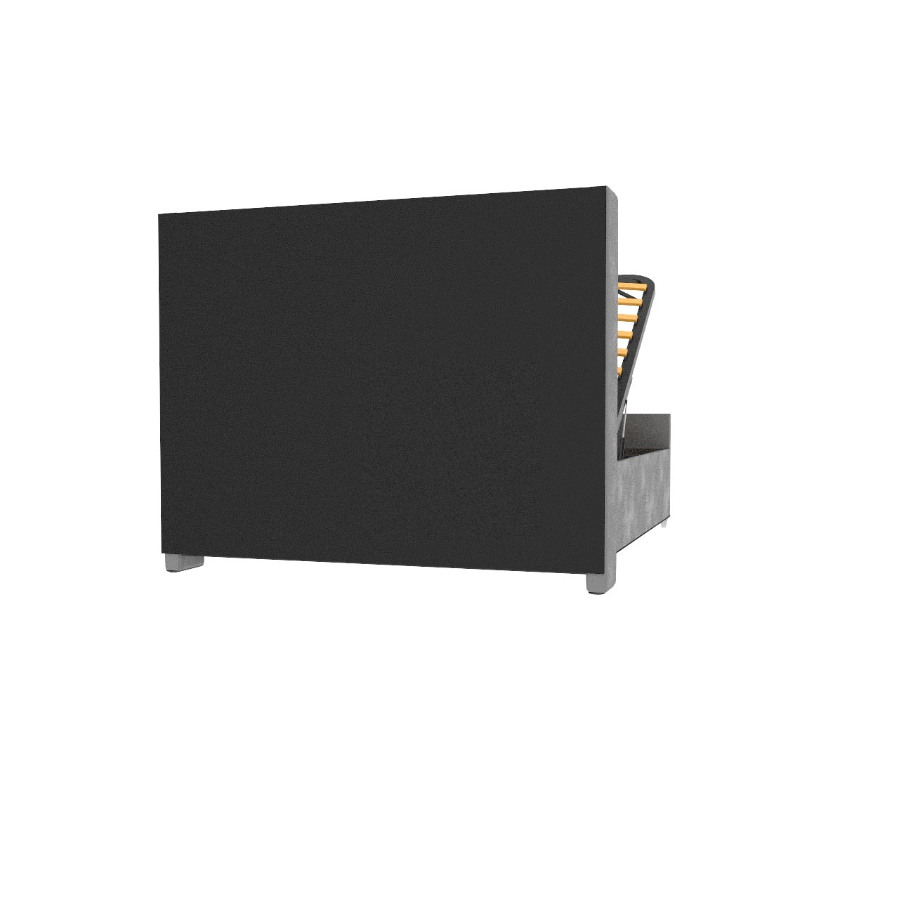 Empire Winged upholstered Bed