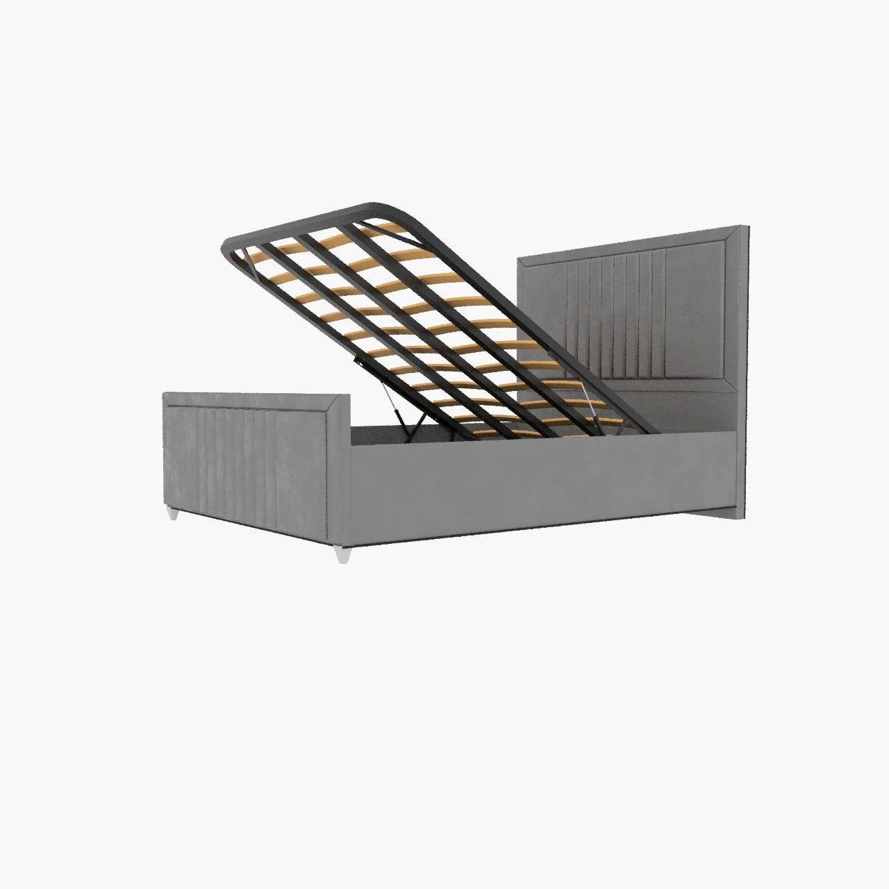 Cannas upholstered bed
