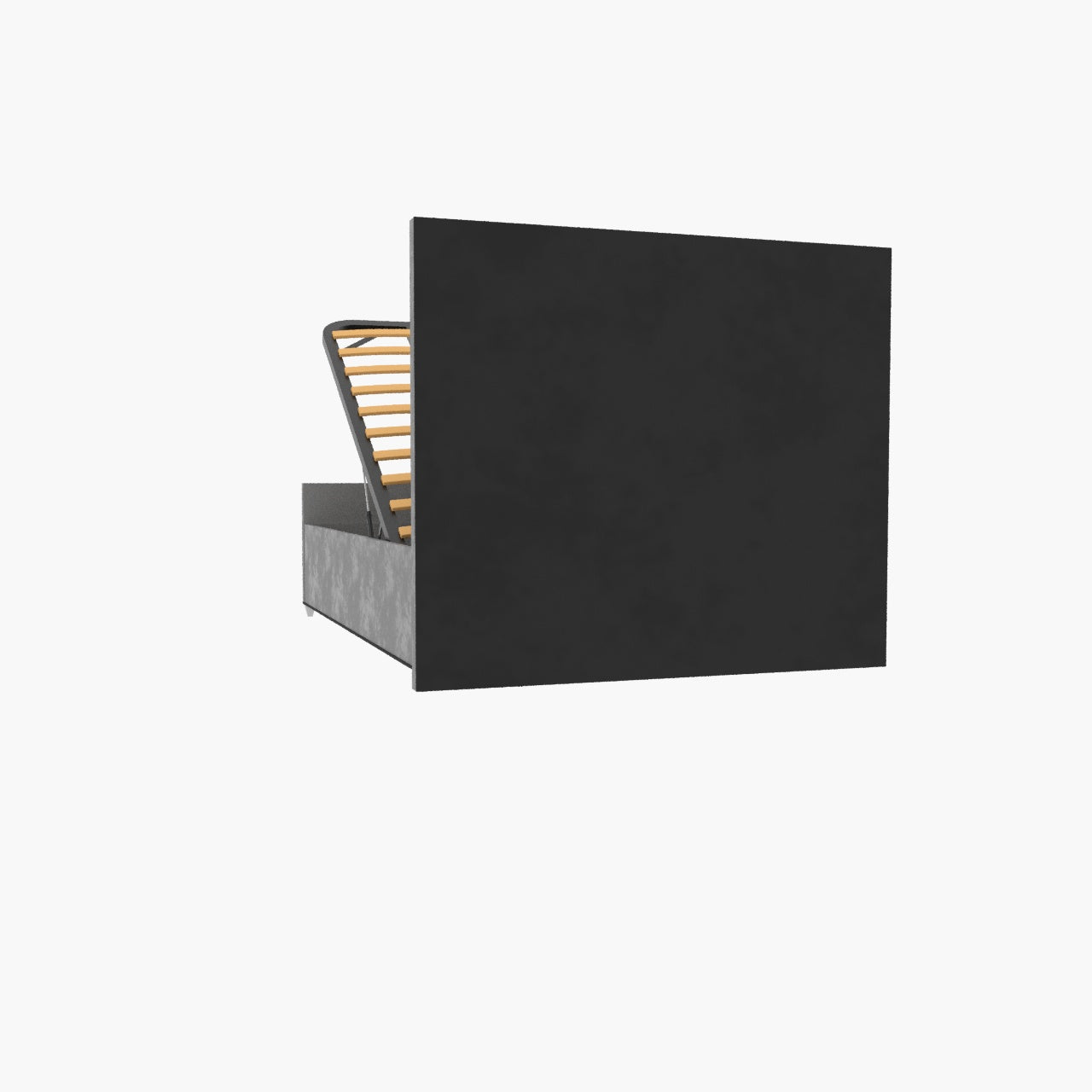 Cannas upholstered bed