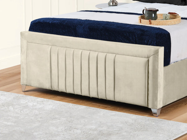 Cannas upholstered bed