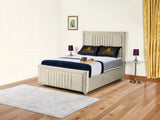 Cannas upholstered bed