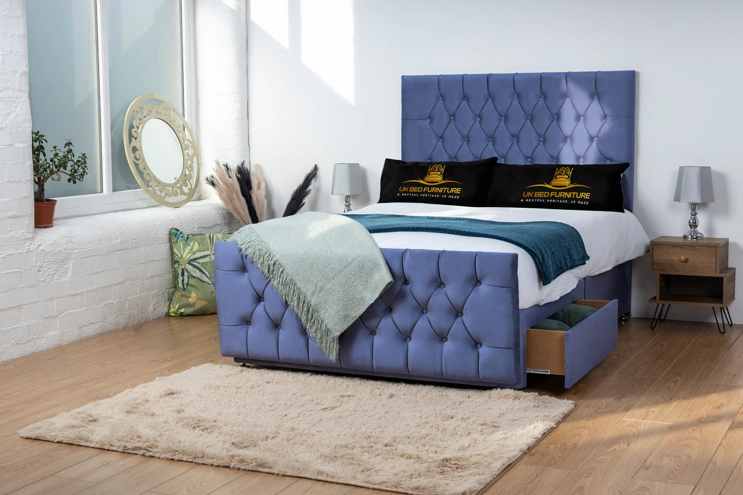 Jublie Chesterfield Divan Bed