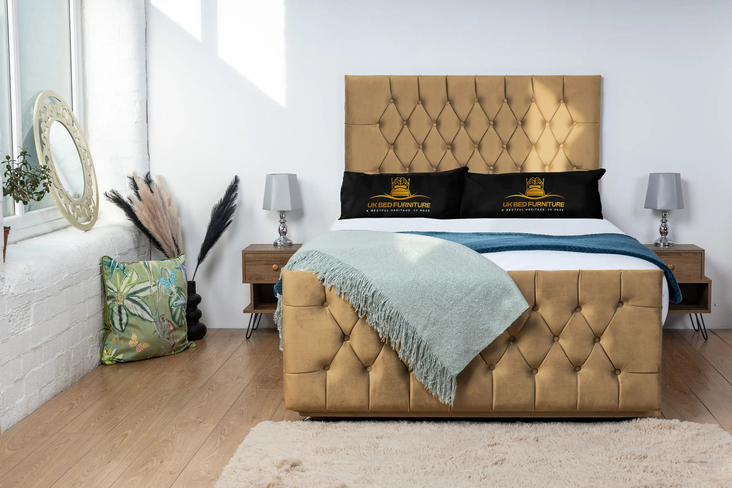 Jublie Chesterfield Divan Bed