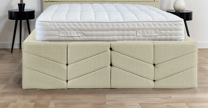 Indulgence Border Upholstered Bed