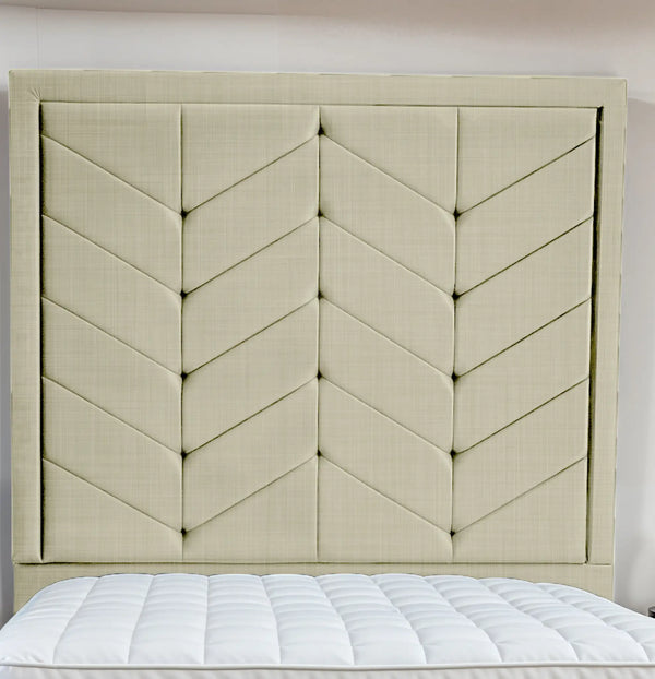 Indulgence Border Upholstered Bed