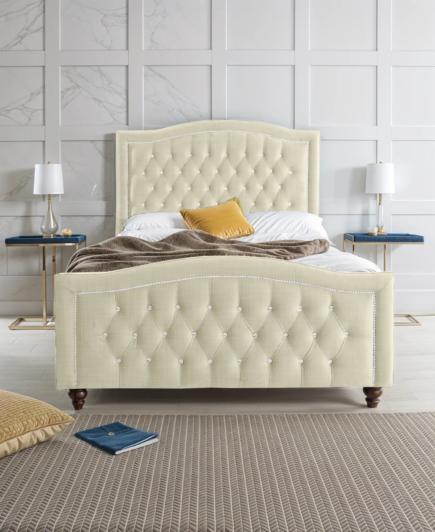 Stockholm Upholstered Bed