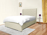 Miri Winged Upholstered Bed