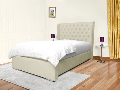 Miri Winged Upholstered Bed