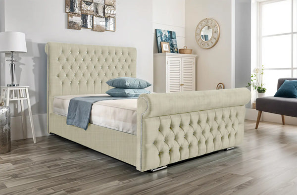 Arcade Sleigh Upholstered Bed