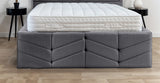 Indulgence Border Upholstered Bed