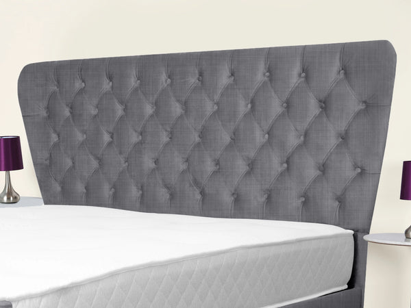 Kendall Winged Upholstered Bed