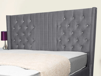 Middleton Winged Upholstered Bed