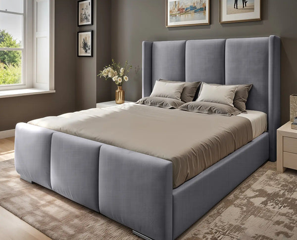 Miami winged Upholstered Bed