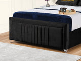Cannas upholstered bed