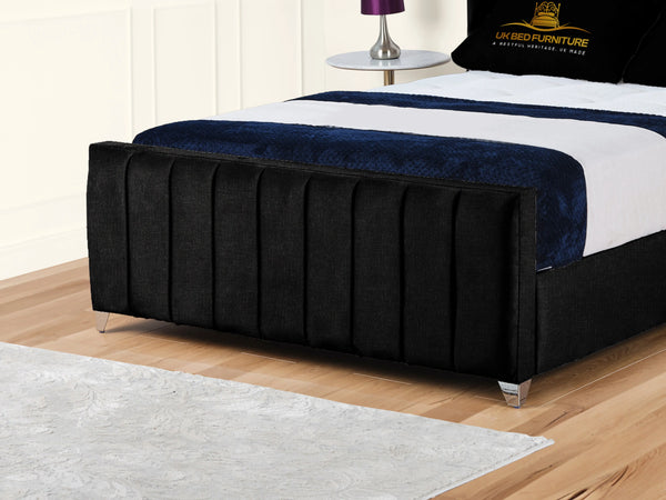 Empire Winged upholstered Bed