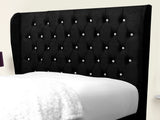 Miri Winged Upholstered Bed