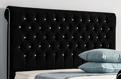 Arcade Sleigh Upholstered Bed