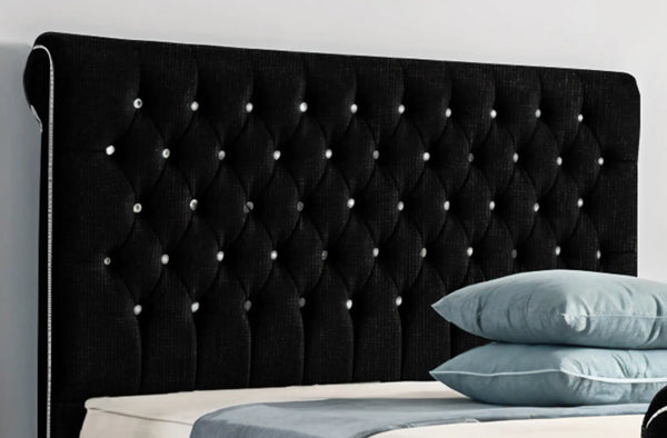 Arcade Sleigh Upholstered Bed