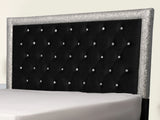 Glitz Lunar Upholstered Bed