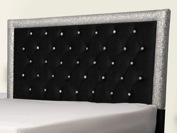 Glitz Lunar Upholstered Bed