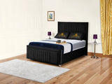 Cannas upholstered bed
