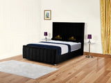 Empire Winged upholstered Bed