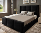 Miami winged Upholstered Bed