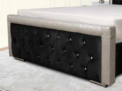 Glitz Lunar Upholstered Bed