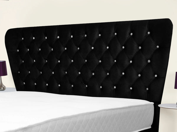 Kendall Winged Upholstered Bed