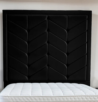 Indulgence Border Upholstered Bed