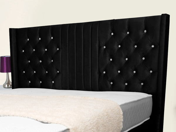 Middleton Winged Upholstered Bed