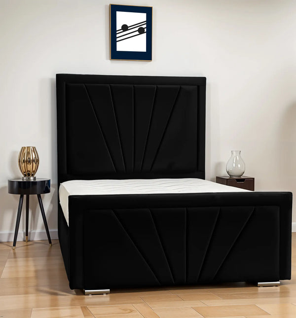 Zahah upholstered bed