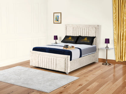 Cannas upholstered bed