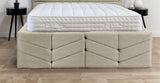 Indulgence Border Upholstered Bed