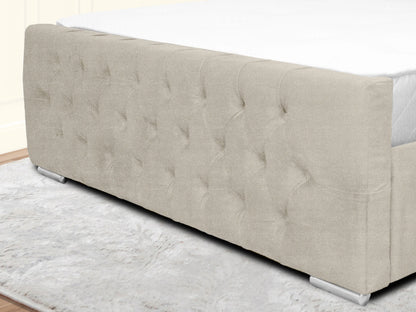 Kendall Winged Upholstered Bed