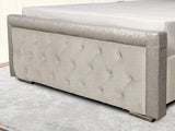 Glitz Lunar Upholstered Bed