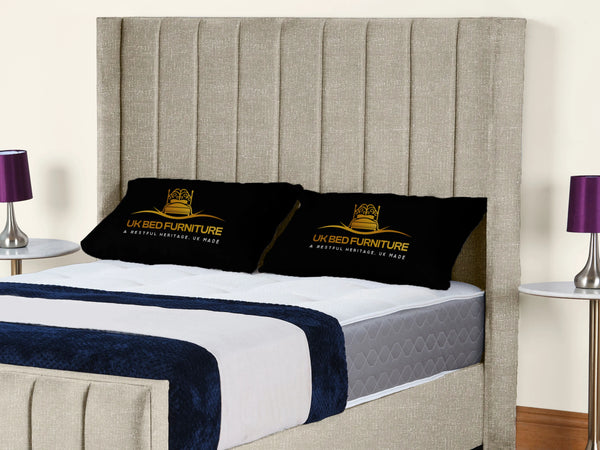 Empire Winged upholstered Bed