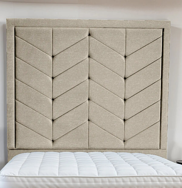 Indulgence Border Upholstered Bed