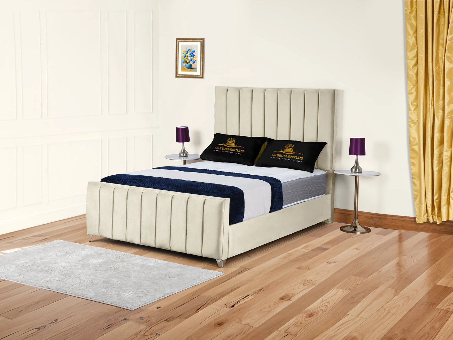 Lisburn Upholstered bed